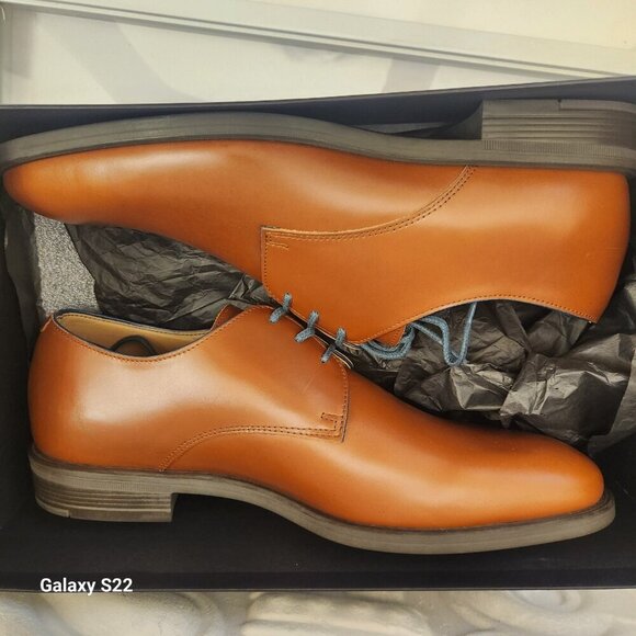 Paul Smith Bayard Tan Cow Men's Oxfords. Leather. NIB. EU 42/US 9 - Picture 9 of 11